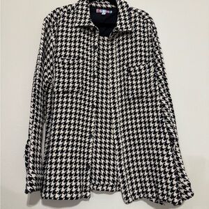 Urban Outfitters Houndstooth Jacket Size M Button Front